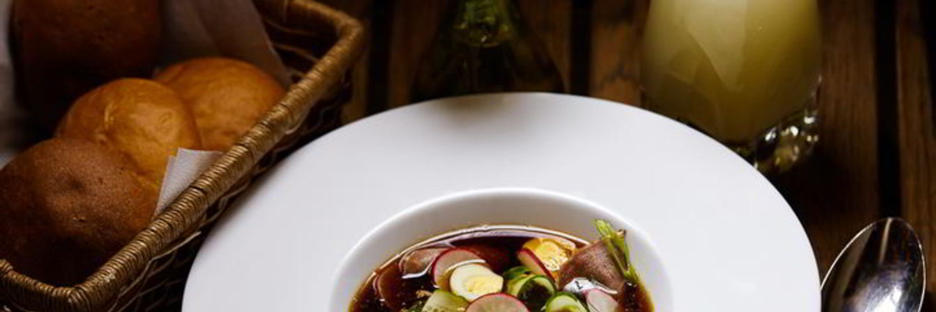 Окрошка на квасе