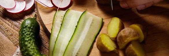 окрошка на квасе