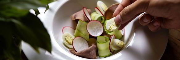 окрошка на квасе