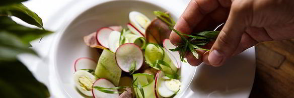 окрошка на квасе