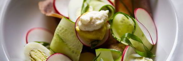 окрошка на квасе