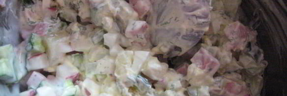 окрошка на минералке