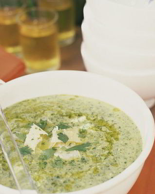 Окрошка на сметане