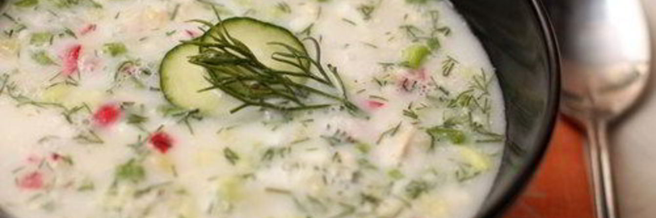 Окрошка на тане