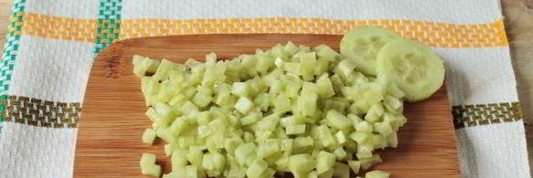 окрошка с хреном