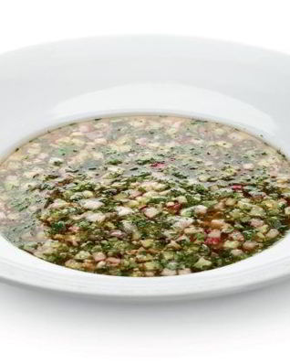 Окрошка с колбасой на пиве