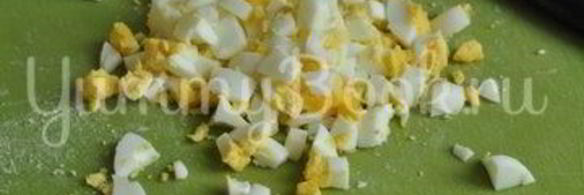 окрошка с курицей на квасе