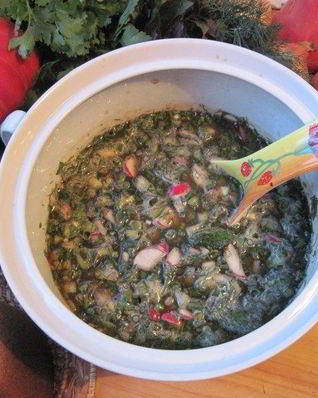 Овощная окрошка