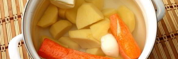 овощной крем суп со сливками