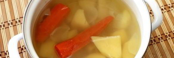 овощной крем суп со сливками