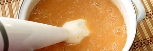 овощной крем суп со сливками