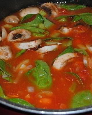 Овощной суп Минестроне