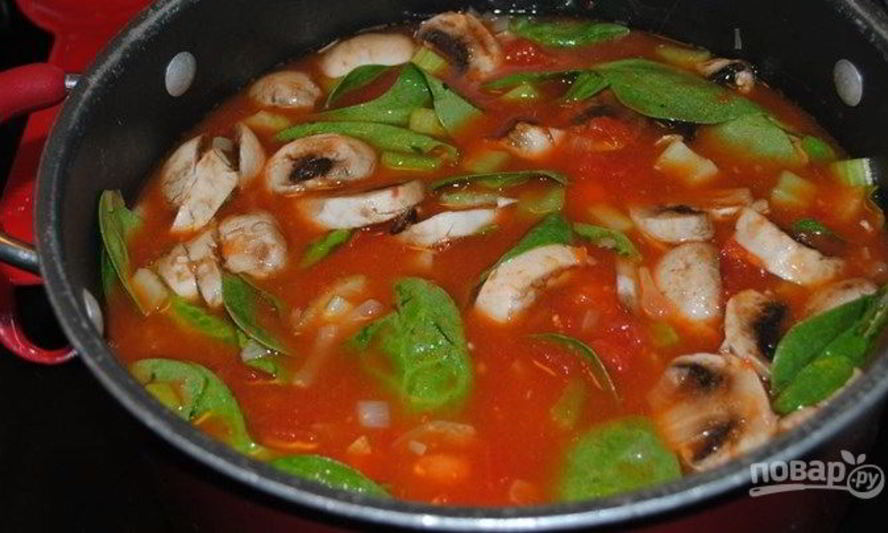 Рецепт овощного супа минестроне