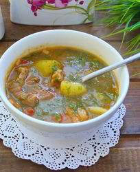 Суп из свинины