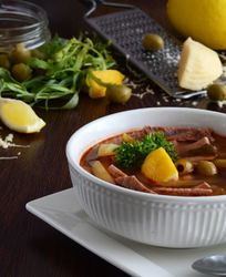 Суп с перловкой