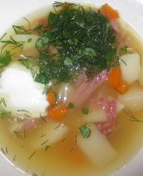 Суп с ребрышками