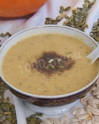 Постный суп из сельдерея и овощей