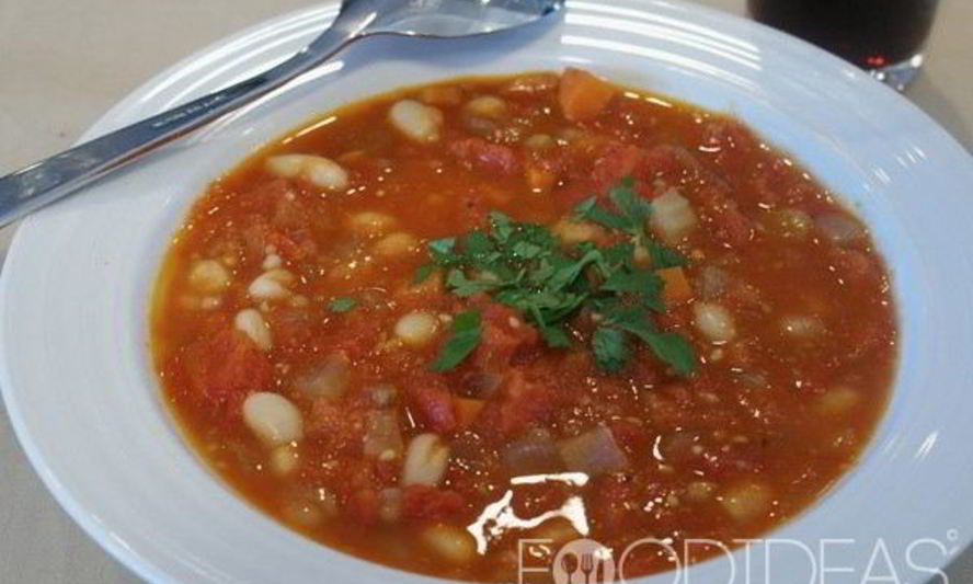 Рецепт постного супа с фасолью
