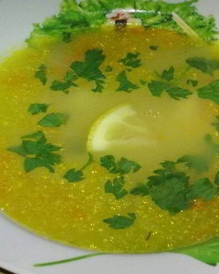 Простой суп из курицы