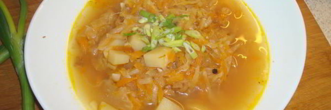 Кислые деревенские щи