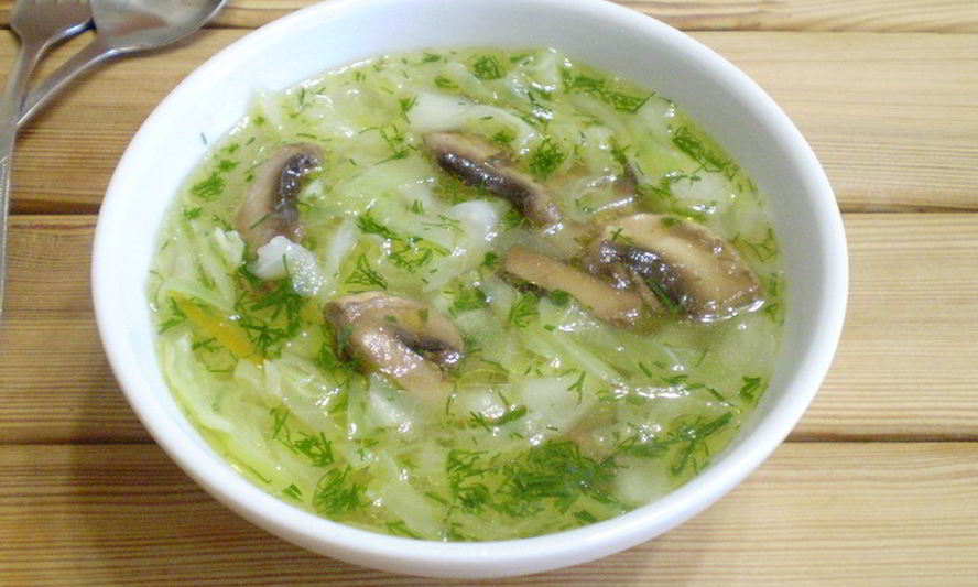 Рецепт постных щей иза свежея капуст