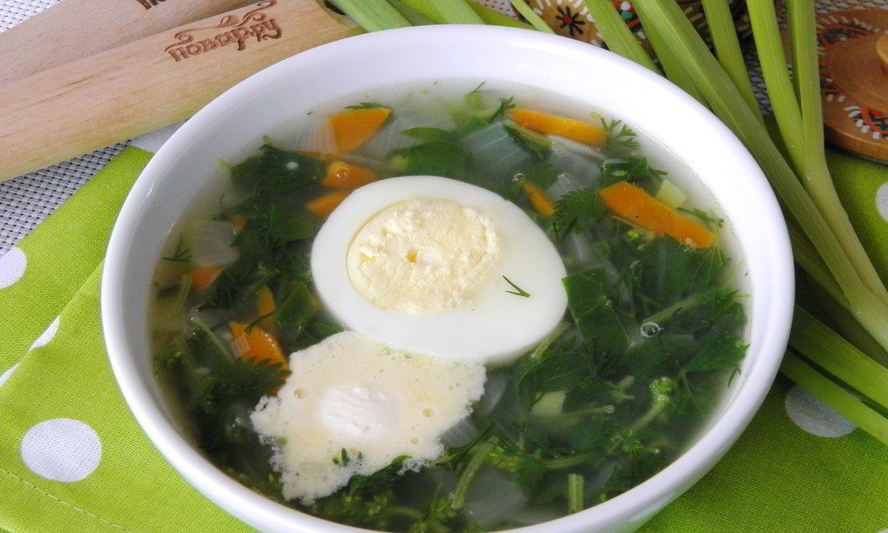 Рецепт щей из крапивы