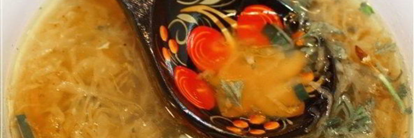 Щи из квашеной капусты с уткой