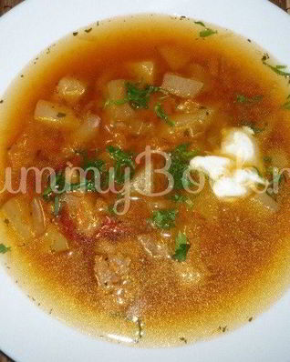 Щи из свежей капусты в мультиварке