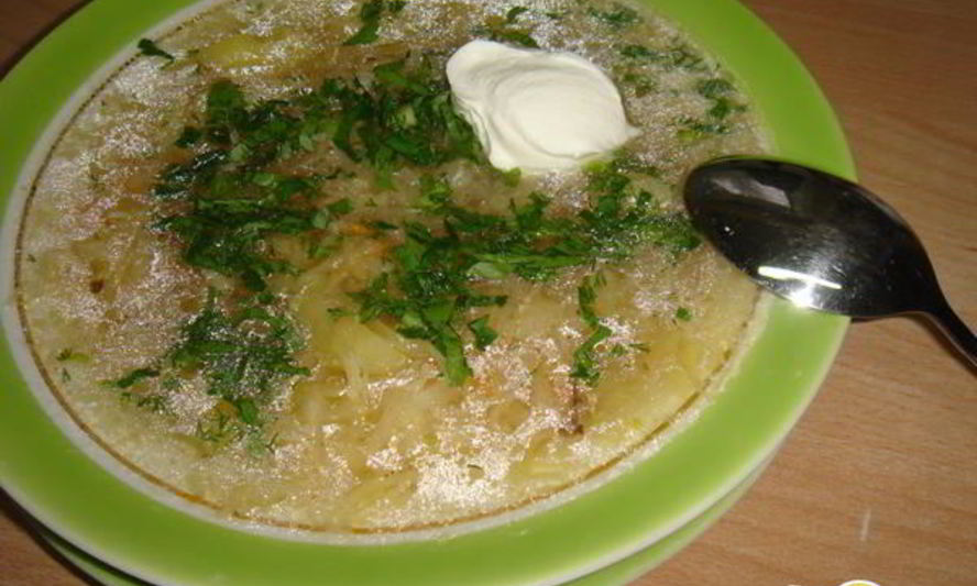 Рецепт щей кислых на курином бульоне