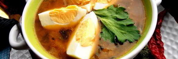 щи крапивные по-русски