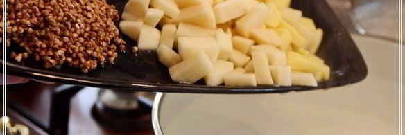 щи постные с гречкой и квашеной капустой