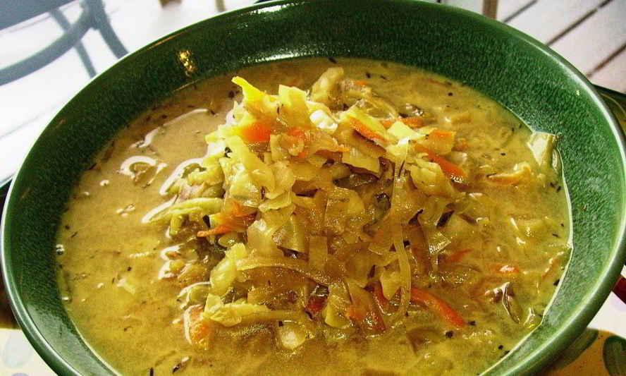 Рецепт щей постных с грибами