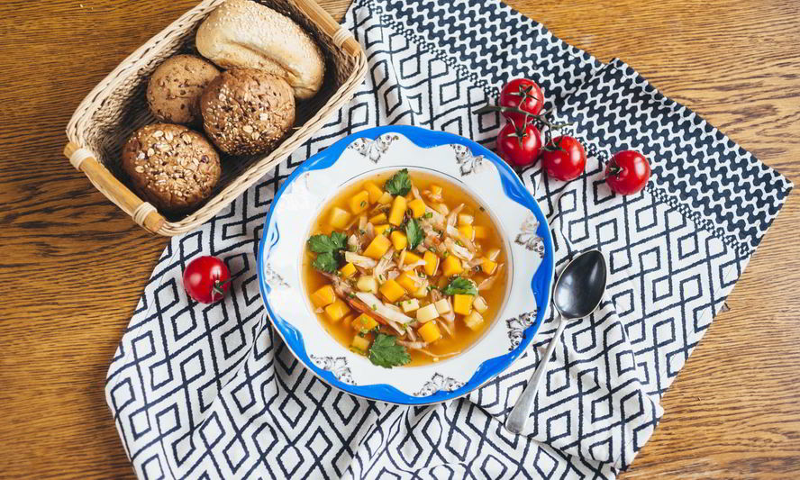 Рецепт щей постных с тыквой