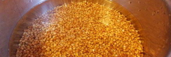 щи с гречкой и печенкой