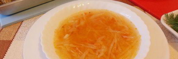 щи с гречкой и печенкой