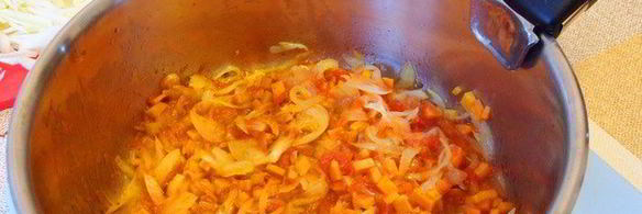 щи с гречкой и печенкой