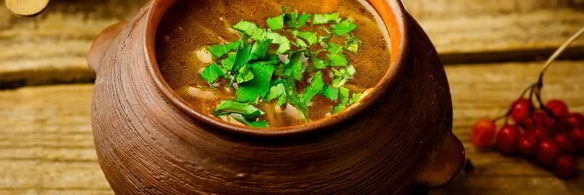 щи с грибами