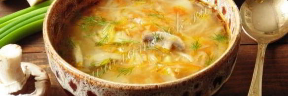 щи с квашеной капустой и грибами