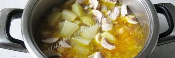 щи с квашеной капустой и грибами