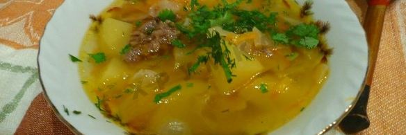 щи с тушенкой