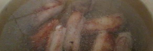 щи со свиными ребрами и яблоком