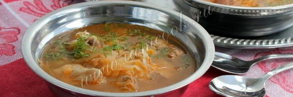 щи суточные из квашеной капусты