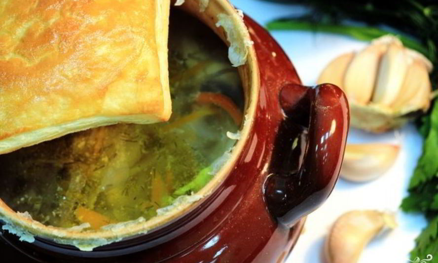 Рецепт щей в горшочках