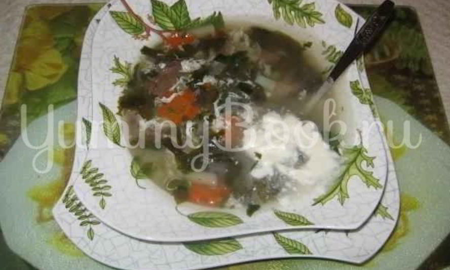 Рецепт щей зеленых