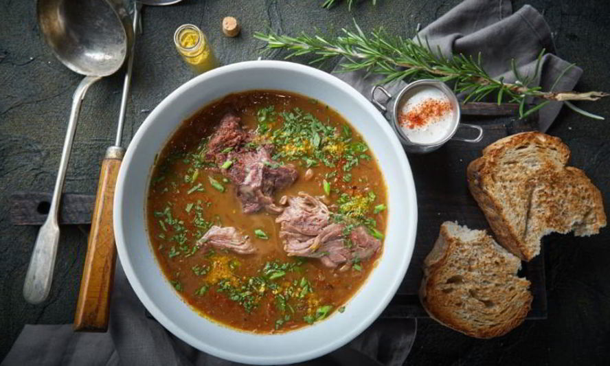 Рецепт томленых в печи суточные щи с белыми грибами