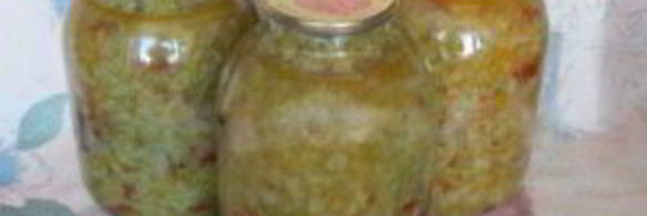 зеленые щи на зиму