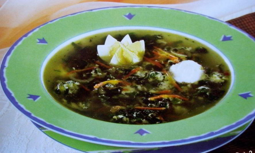 Рецепт зеленых щей в мультиварке