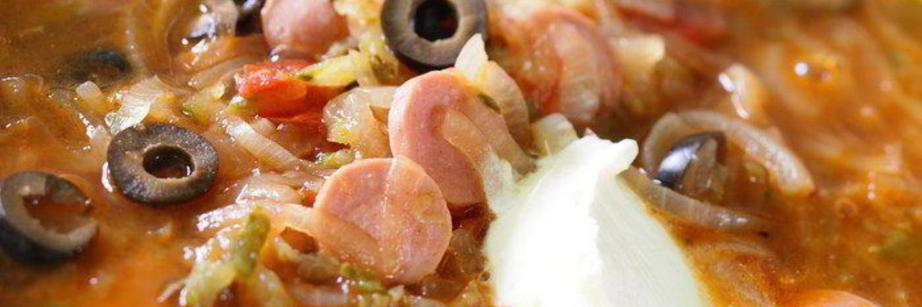 Мясная солянка