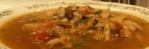 постная солянка из свежей капусты