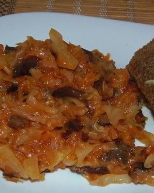 Постная солянка в мультиварке